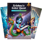 Bhagavad Gita for Kids + Free Coloring Book + Free Wall Art